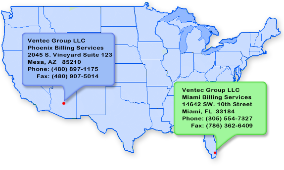 Ventec offices map